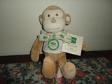 ORIGINS Cotton ECO MONKEY Organic Plush Baby Toy 2009 New