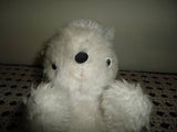 Vintage Grey Plush Squirrel  w Googly Eyes