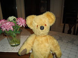 Antique Golden Plush Jointed Koala Bear USA 16 inch 1960s CUTE !!
