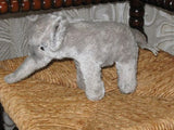 Old Antique Hermann Germany Mohair Elephant 24 cm NO ID