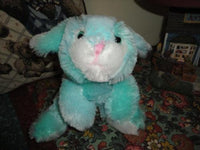 Turquoise Blue BUNNY RABBIT Super Soft Plush Toy 9 inches