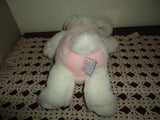 Gund 1986 Bunny Rabbit Pink and White Plush