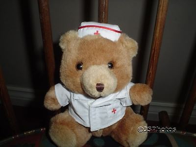 Russ Berrie & Co Nurse Bear