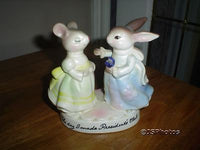 Avon The Day I Made Presidents Club Precious Moments Bunny Figurine