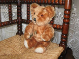 Hermann Germany Vintage Mohair Teddy Bear 12 inch with Bell