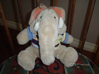 Ganz 8 Inch Wrinkles Trunkit Elephant Plush 1985 New with Tags