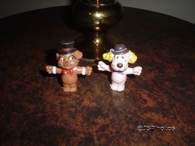 Pound Puppies Set of Two Rubber Character Figures