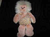 Gund Tarz Monkey Plush 18 Inch Leopard Suit 1990