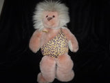 Gund Tarz Monkey Plush 18 Inch Leopard Suit 1990