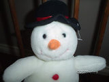 Ganz 1997 Jingles the Snowman Christmas Stuffed Plush 9 inch Retired