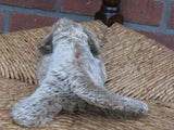 Steiff Floppy Raudi Mohair Dog 5637/17 No ID