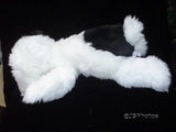 Gund Shaggy Dog 41346 Black and White 17" Handmade 2001