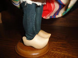 Vintage Made in Italy Doll Haly Elcee Holland Outfit 12" w Wooden Clogs