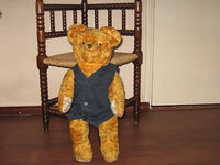 Old Antique 1930s Dutch Arthur Van Gelden Bear 56 cm 22 Inch