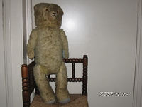 Antique Old Yellow German Bear with Metal Mechanism