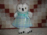 Build a Bear Canada OWL Jointed Handmade Plush