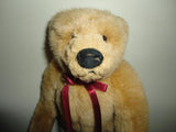 Russ Berrie EUREKA Bear Suede Paws Jointed RETIRED Nr 726