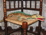 Hermann Germany Mohair Gaty Crocodile 27.5 Inch RARE Over 2 Ft