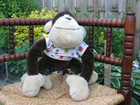 Vintage Monkey Stuffed Toy Free & Easy Amsterdam Made for France