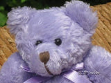 Elizabeth French UK Collectible Purple Bear