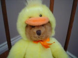 Russ Webster Bear In Duck Costume 10 Inch 27721