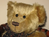 Gund Nesbit Americas Teddy Bear UK Gold Mohair Bear 15 Inch 15056 2001 New
