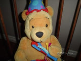 Winnie The Pooh Birthday Bear Walt Disney Exclusive 15 inch