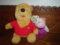 Winnie the Pooh Bear & Piglet Puppet
