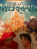 The Little Mermaid (Disney VHS) Out Of Print Banned Cover Art Black Diamond