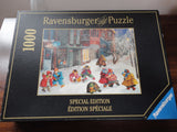 Ravensburger Puzzle Canada Artist Pauline Paquin My Snow Filled Boots 1000pc '98