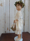 Antique 1950s Celluloid Doll 18 inch Steiff Bambi Deer 22cm 1951-67 Germany Only