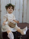 Antique 1950s Celluloid Doll 18 inch Steiff Bambi Deer 22cm 1951-67 Germany Only