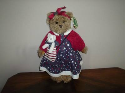 Bearington Collection Wuggles Teddy Bear - 18 Inch Vintage Plush Stuffed Animal