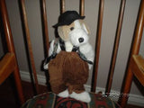Ganz Cottage Collectibles Kurtis Dog 14" CC1204 1996 ARTIST CATHERINE TREDGER