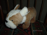 Ganz Bulldog 1993 Buster Stuffed Dog Retired H038 - 12 inch