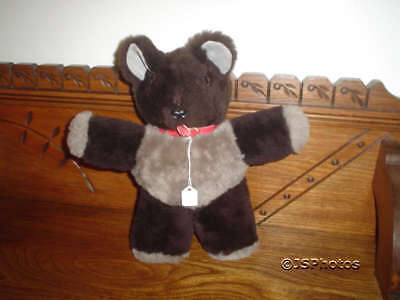 Antique Sheepskin Suede Handmade Teddy Bear Canada