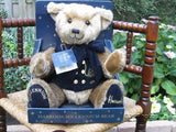 Harrods UK Millennium Teddy Bear Plush 13 inch Brand NEW in Box 2000