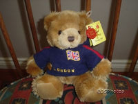 Keel Toys London Bear Simply Soft Collection Handmade