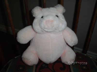 Russ Berrie Caress Soft Pets Puckers Pig # 7750 Retired