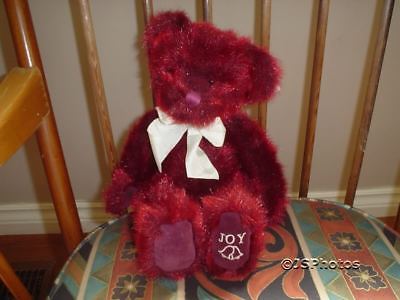 Russ Berrie Cinnaberrie Christmas Bear 15 inch 101393