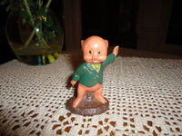 PORKY PIG Clay Figurine Warner Bros Inc Vintage 1975