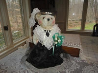 Wangs International Vintage VICTORIAN BEAR 14 Inch Rare