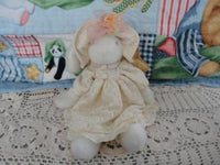 Russ HONEYSUCKLE Bunny Rabbit 4759 Victorian Dress Rare