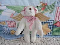 OOAK Canadian Artist Pat Cameron Guardian Angel Bear