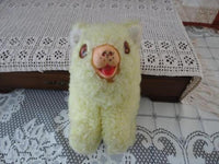 Antique BEST MADE TOYS Canada Yellow Bear Rubber Snout