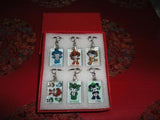 Beijing 2008 Olympics Mascots 6 Keychain Boxed Set RARE