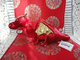 Douglas Cuddle Toy RUBY RED DRAGON Velvet Plush