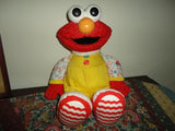 Vintage Jim Henson ELMO Doll Playskool Hasbro 15 inch Sesame Street Muppets