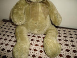 Attitudes Mtl. Khaki Green Teddy Bear 17 Inch Cute
