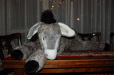 Steiff Molly Donkey Lying 39" 100 Cm JUMBO 103391 Button/Tag VERY HARD TO FIND